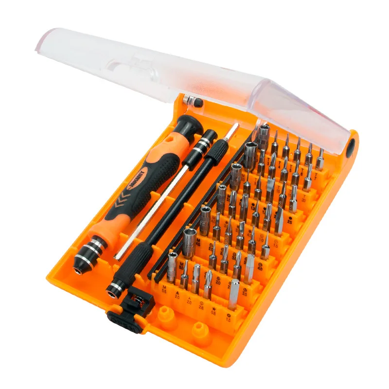 JAKEMY JM-8130 45 в 1 профессиональный набор Многофункциональный прецизионный инструмент для ремонта CR-V бытовой электроники DIY Набор отверток