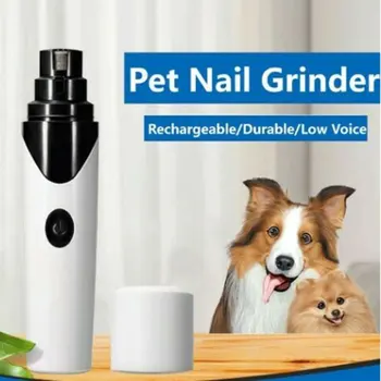 

Rechargeable Painless Pet Nail Grinder Dog Electric Nail Clippers Painless Cat Paws Drop Shipping