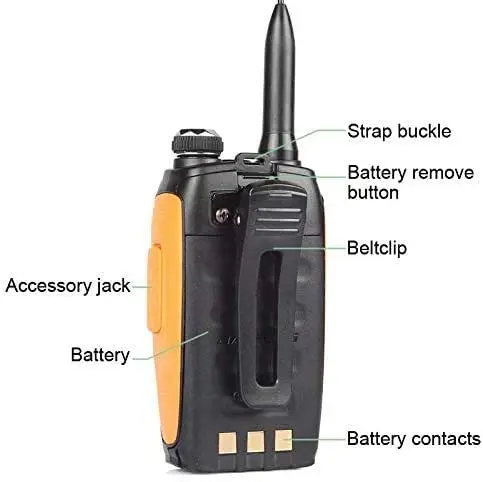 Baofeng GT 3 Mark II VHF/UHF 136 174/400 520 МГц Двухдиапазонная Любительская Двусторонняя