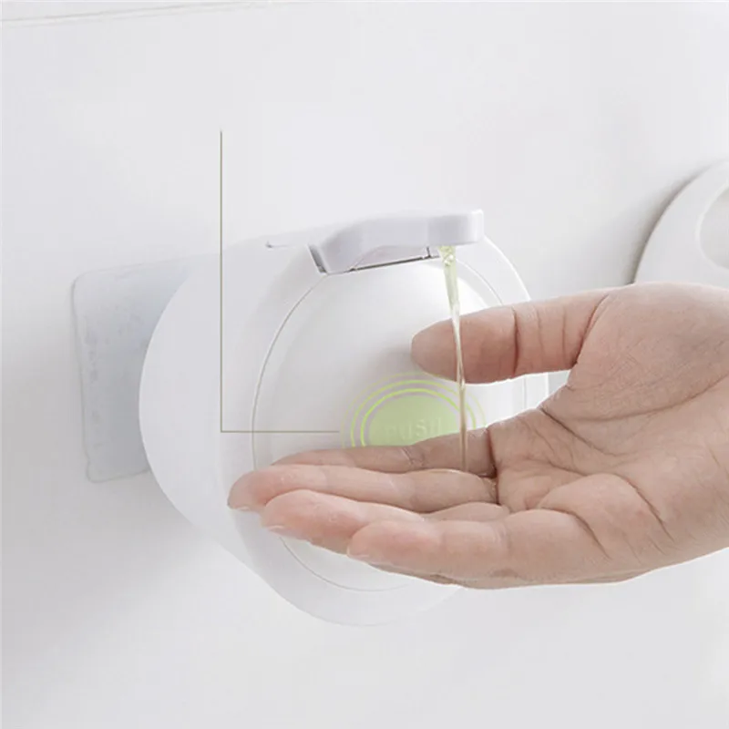 Hand Soap Dispenser Suction Cup Liquid Soap Dispenser Wall Mounted