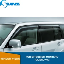 Car door visor  For MITSUBISHI MONTERO PAJERO V73 car accessories SUNZ