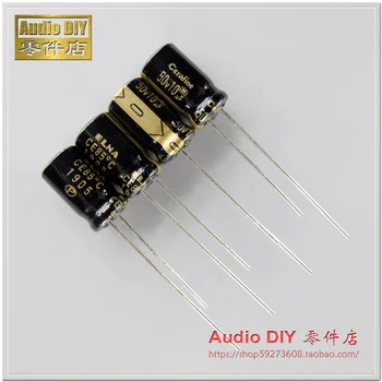 

2pcs 10uF/50V ELNA Cerafine series electrolytic capacitor Japanese original authentic 6.3*11mm