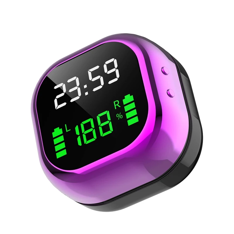 TWS Bluetooth 5.1 Earphones 2200mAh Charging Box Wireless Headphone 9D Stereo Sports Waterproof Earbuds Headsets With Microphone