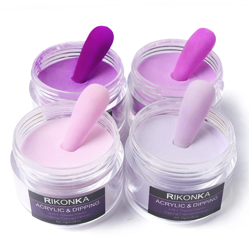 15g Acrylic Nail Powder Nail Art Carving Decoration Crystal Dipping