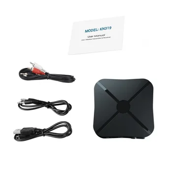 

Bluetooth 4.2 Receiver Transmitter 2 IN 1 Audio Music Stereo Wireless Adapter With RCA 3.5MM AUX Jack For Home TV MP3 PC
