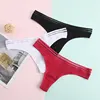 New Women's Underwear Panties Cotton Sexy Thong Soft Low-waist G-String  Breathable Comfortable Fashion Lingerie ► Photo 3/6