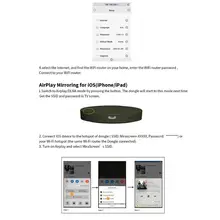 Mirascreen Цифровой HDMI медиа видео стример AnyCast зеркало ТВ палка Wifi ключ H37E