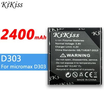 

2400mAh For Micromax D303 Smart Mobile Phone High Capacity Battery For micromax D303