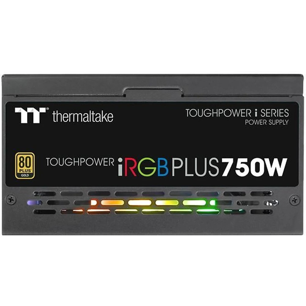 Блок питания Thermaltake ATX 750W Toughpower iRGB Plus 80+ gold(24+4+4pin) APFC 140mm fan color LED