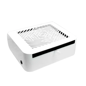 

40W Professional Nail Dust Collector, Manicure Vacuum Dust Suction Collector for Nail Manicure Perfect for Nail Salons(US Plug)
