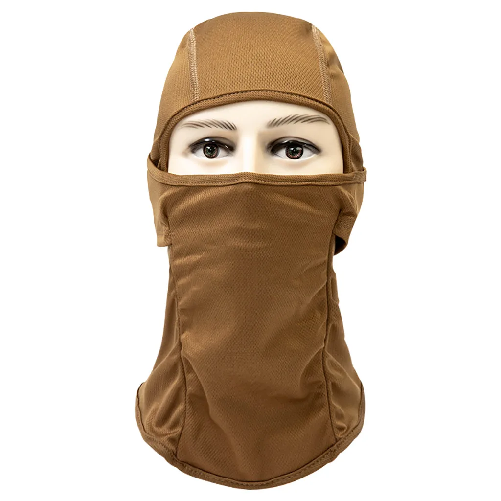 Велоспорт зима флис теплый дышащий Пылезащитная маска для лица шлем Балаклава CS Ninja капюшон Сноуборд маска# L