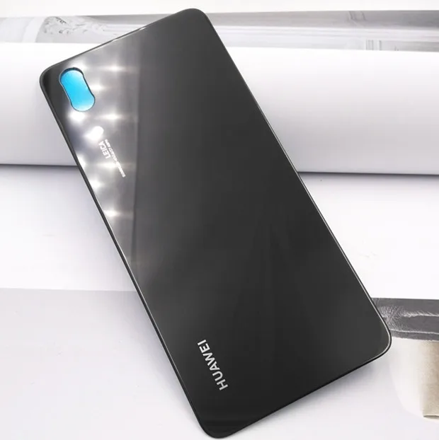 Зеленый Для HUAWEI P20 дверь задняя Корпус крышка чехол Стекло задняя Батарея крышка чехол Замена для HUAWEI P20 - Цвет: Зеленый