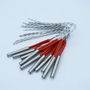 

9x50mm 9x60mm 9x75mm Cartridge Heater Heating Element 110V/220V/380V Single End Stainless Steel Tube Heater