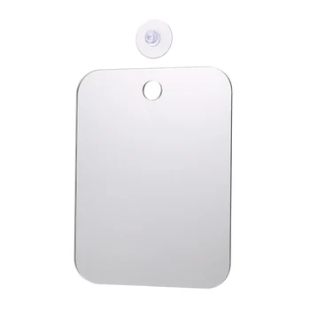 

Anti Fog Travel Mirror Fog Free Shower Mirror Bathroom Fogless Shower Mirror Travel for Man Shaving Mirror Washroom Use