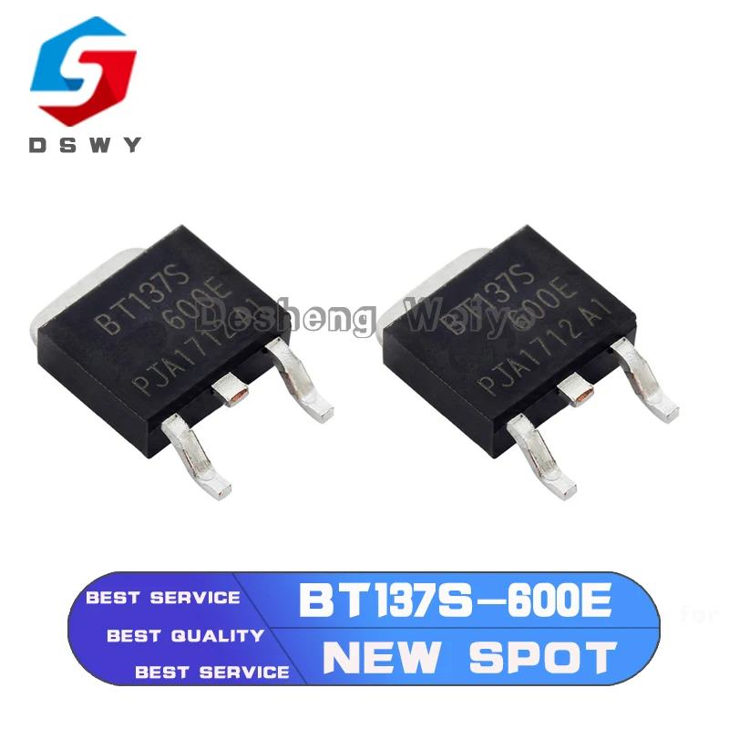 5 шт. BT137S-600E TO252 BT137S Triac SMD BT137S-600 | Обустройство дома