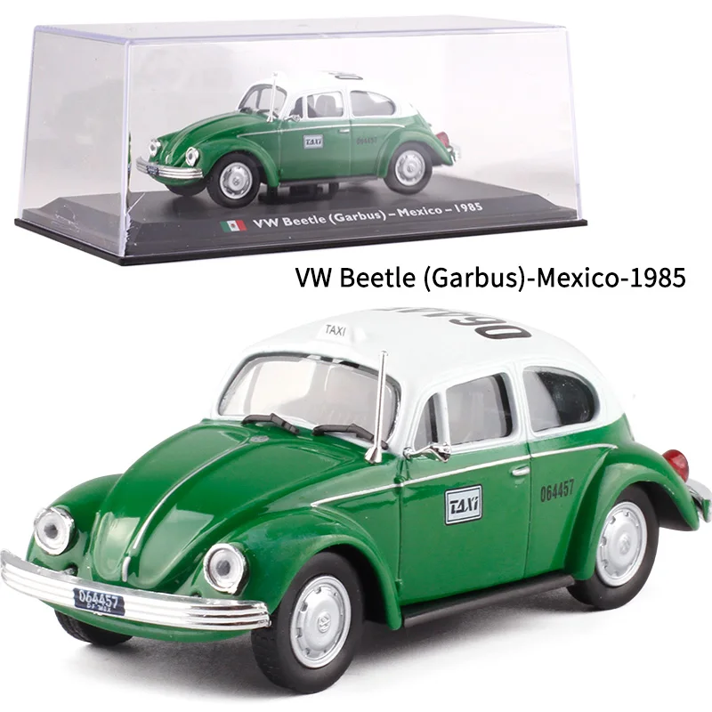 Металлическая Модель автомобиля Жук гарбус Мексика Volkswagen Beetle такси