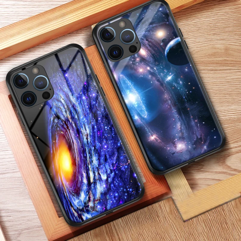 Чехол из закаленного стекла для iphone 11 12 Pro Max X XR XS 8 7 6 6s plus|Бамперы| |