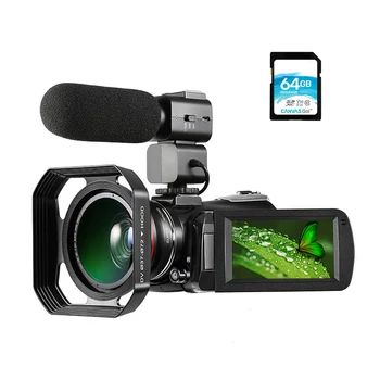 

Video Camera 4K Camcorder Filmadora Full hd Ordro AC3 IR Night Vision Camera WiFi Webcam YouTube Vlogging Camera