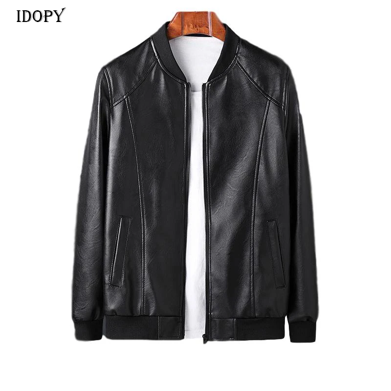 Elegante Ropa De Abrigo Para Hombre: Encuentre Moda Chaqueta De Cuero