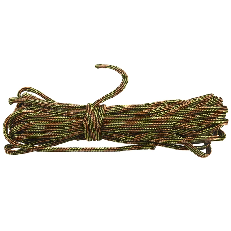 Hot-7 Rope Paracord Parachute Rope Resistant Camping Survival Color: Purple Length: 8M