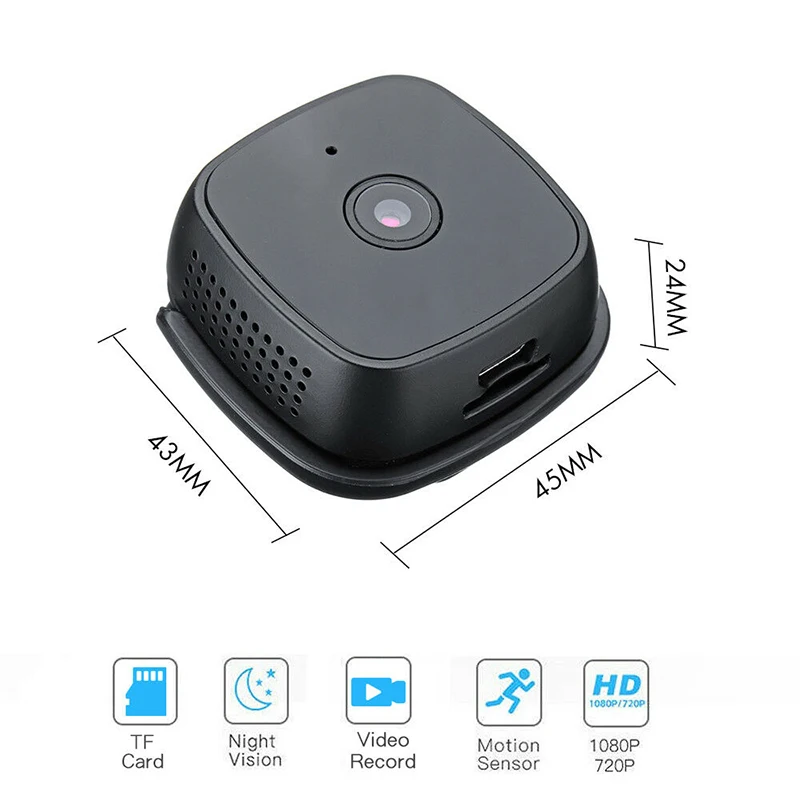 C9-DV HD 1080P мини-беспроводная камера безопасности видеокамера ночного видения IP камера