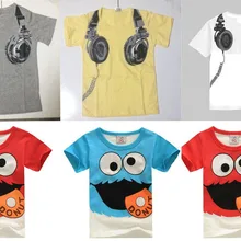 Летняя детская одежда в Корейском стиле; Madou; детская футболка с короткими рукавами для мальчиков