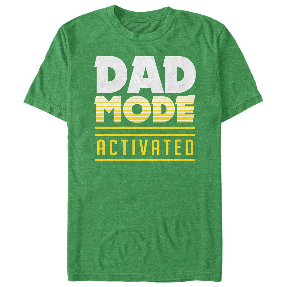Lost Gods Father'S Day Dad Mode активированная Мужская графическая футболка классная
