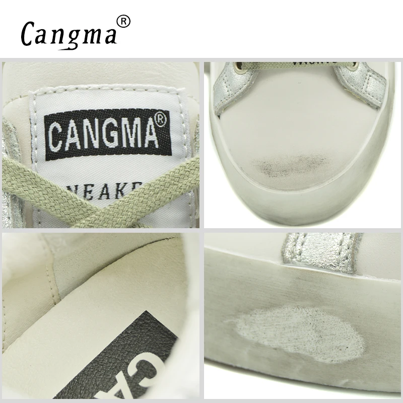 CANGMA мужские кроссовки 9908 Бренд стразы; туфли из натуральной кожи, на шнуровке, туфли в стиле «хип-хоп»; тканевая дышащая Спортивная обувь больших размеров