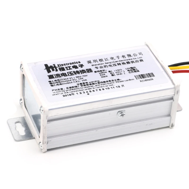 DC 36V 48V 72 V 12 10A 120 Вт конвертер адаптер трансформатор для е байка электрической