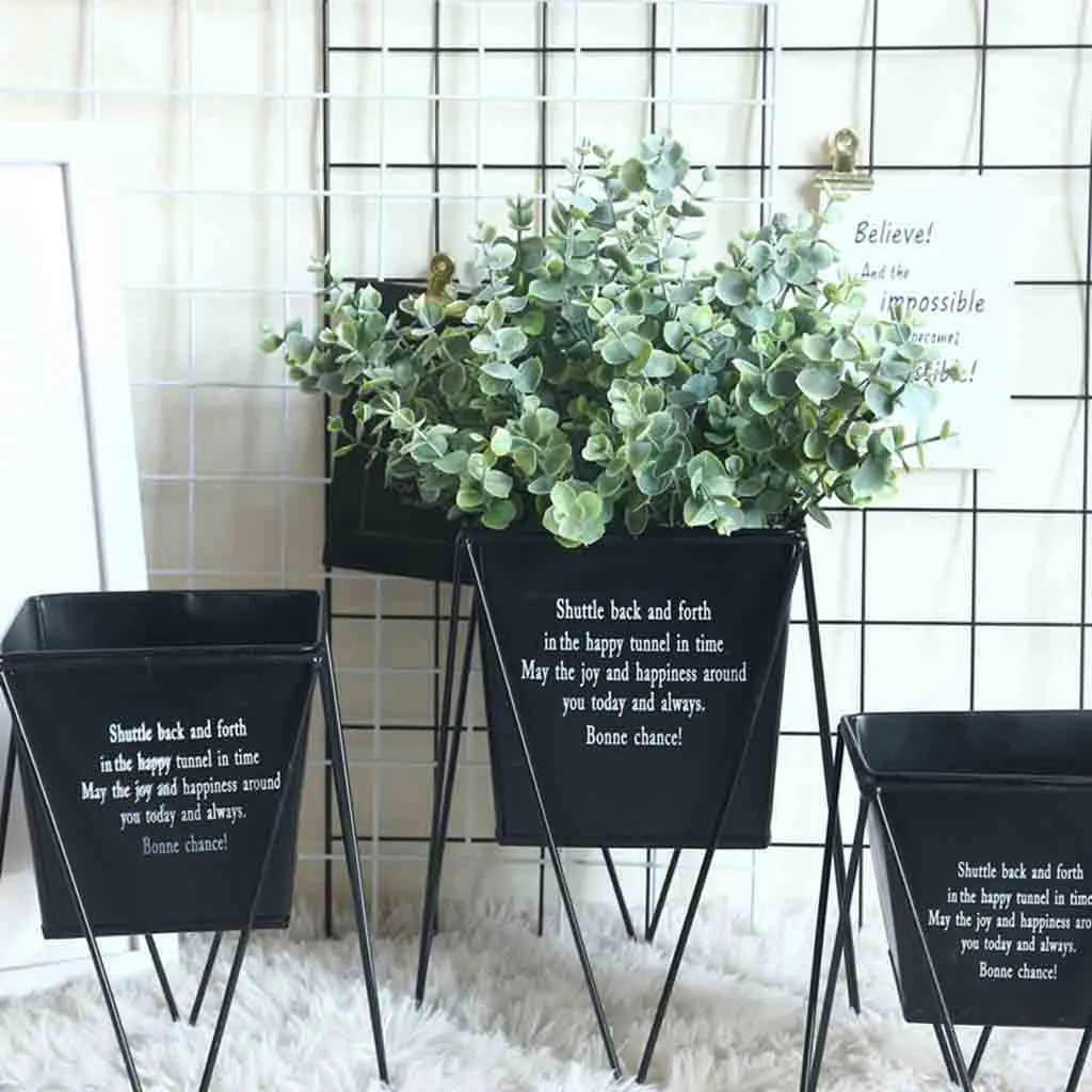 Искусственное растение эвкалипта 5 ветвей/букет зимние искусственные листья