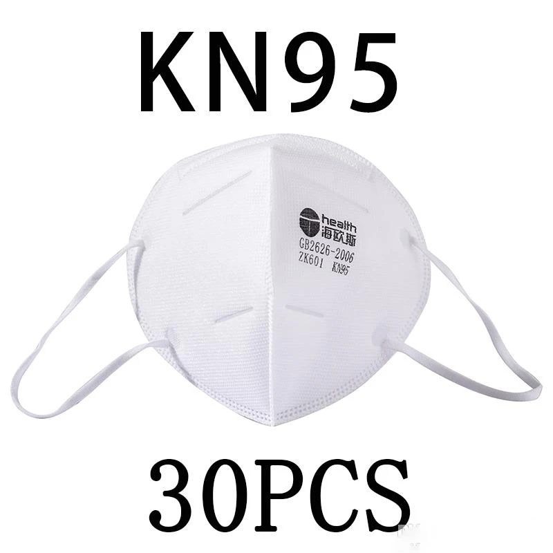 

KN95 Mask KN95 face Masks Filter Respirator N95 Protect Face Mask Protective Anti-bacterial Mascherine 30 pcs free shipping