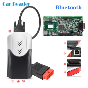 

VD CASE Code reader WOW 2016.R1 for Cars/Trucks OBD OBD2 Bluetooth Scanner Car Diagnostic Auto tool VCI V3.0 PCB Multidiag pro