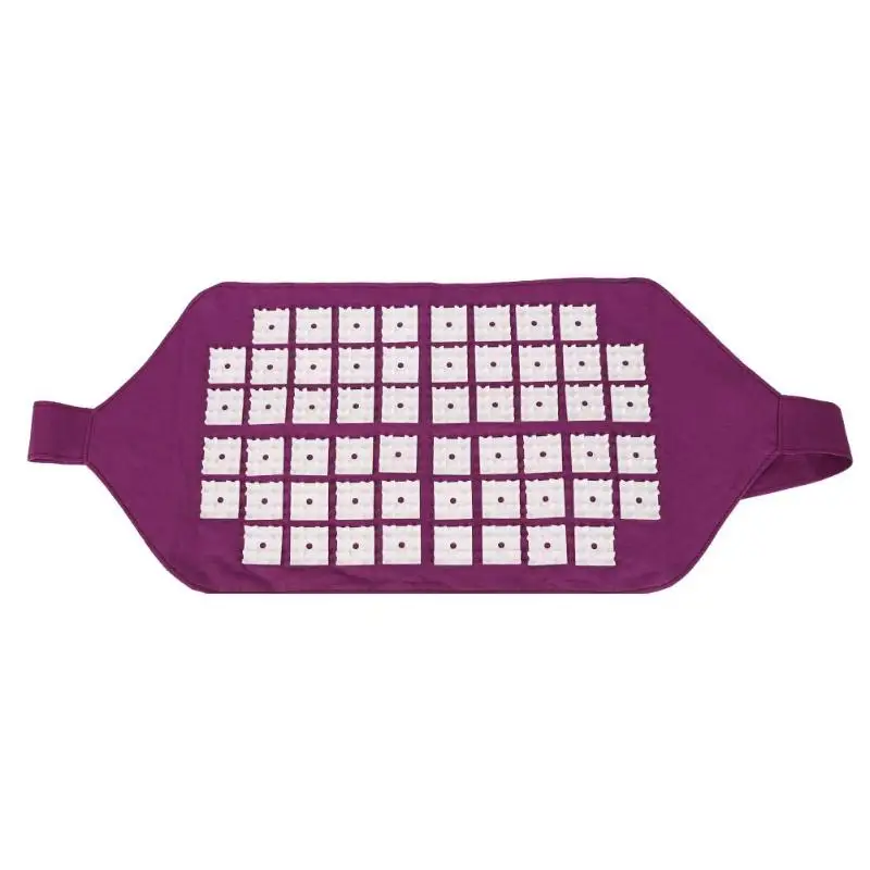 Массаж головы тела Акупунктура массажер коврик Расслабление облегчение стресса боль йога коврик подушка для акупрессуры Подушка Прямая поставка - Цвет: Purple Waist