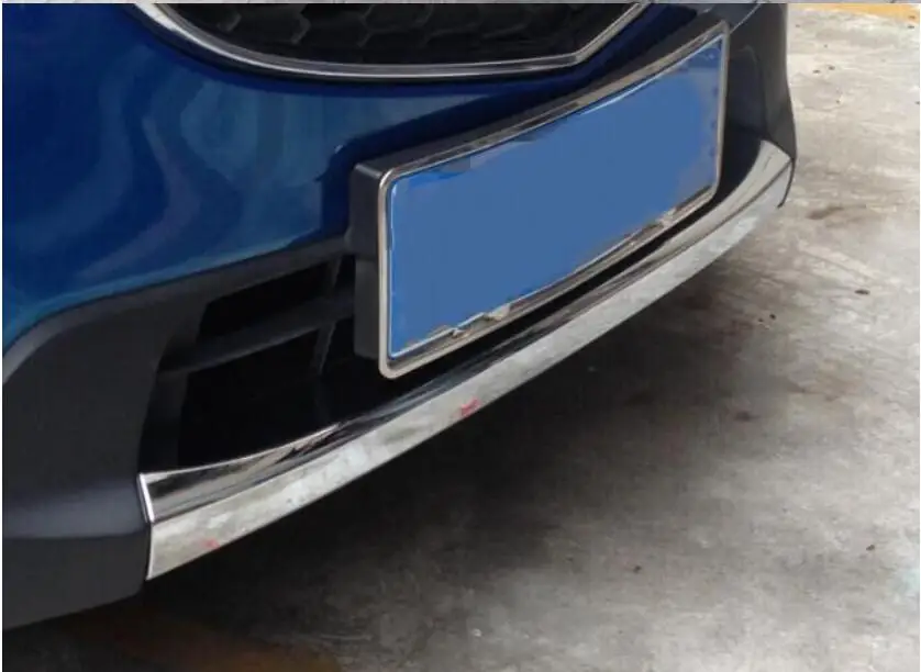 Для Mazda Cx-5 Cx5 2012 2013 Хром передний Нижний Бампер решетка для губ Гриль Крышка отделка МОЛДИНГ Garnish Gar протектор