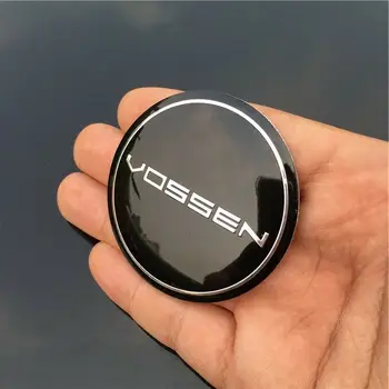 

4pcs Aluminum Vossem Car Wheel Center Hub Cap Badges Emblems Decal Stickers 56mm