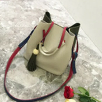 

1 Set Leather Craft Acrylic Bucket Shoulder Crossbody Bag Handbag Pattern Template Tools Set Handle DIY Craft Parts