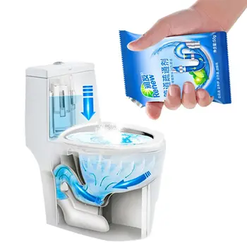 

2pcs Drain Cleaners Strong pipe dredging agent kitchen water pipe sewer toilet clean deodorant Powder Sink Drain Cleaner