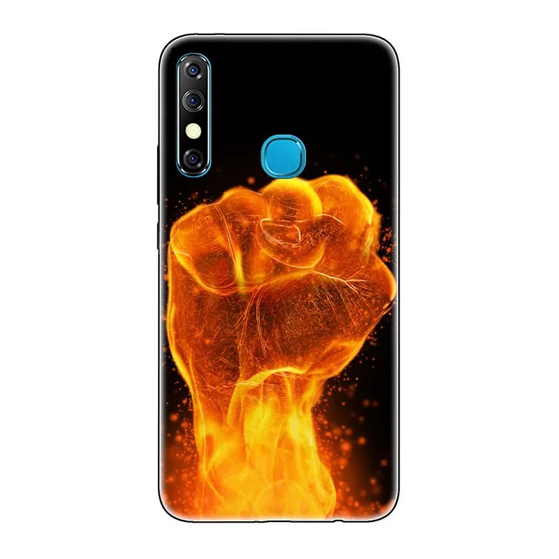 A081 Модный чехол для телефона для Infinix Hot8 X650 6,5" с принтом для Infinix Лидер продаж 8 для Infinix Hot8 Чехлы для Infinix 8 Мягкие силиконовые сумки - Цвет: A081
