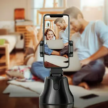 

Smartphone mount Selfie Shooting Gimbal 360degree Face & Object Follow Up Phone Stand Auto-tracking Smart Capture Phone Holder