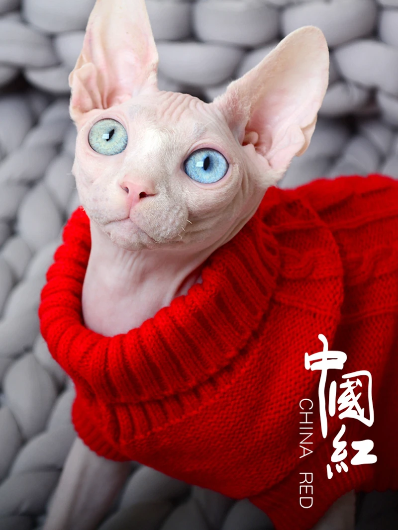 [MPK] SWA Cat свитер, свитер для кошек и маленьких собак, одежда для кошек, 12 цветов на выбор+ 6 размеров для каждого цвета