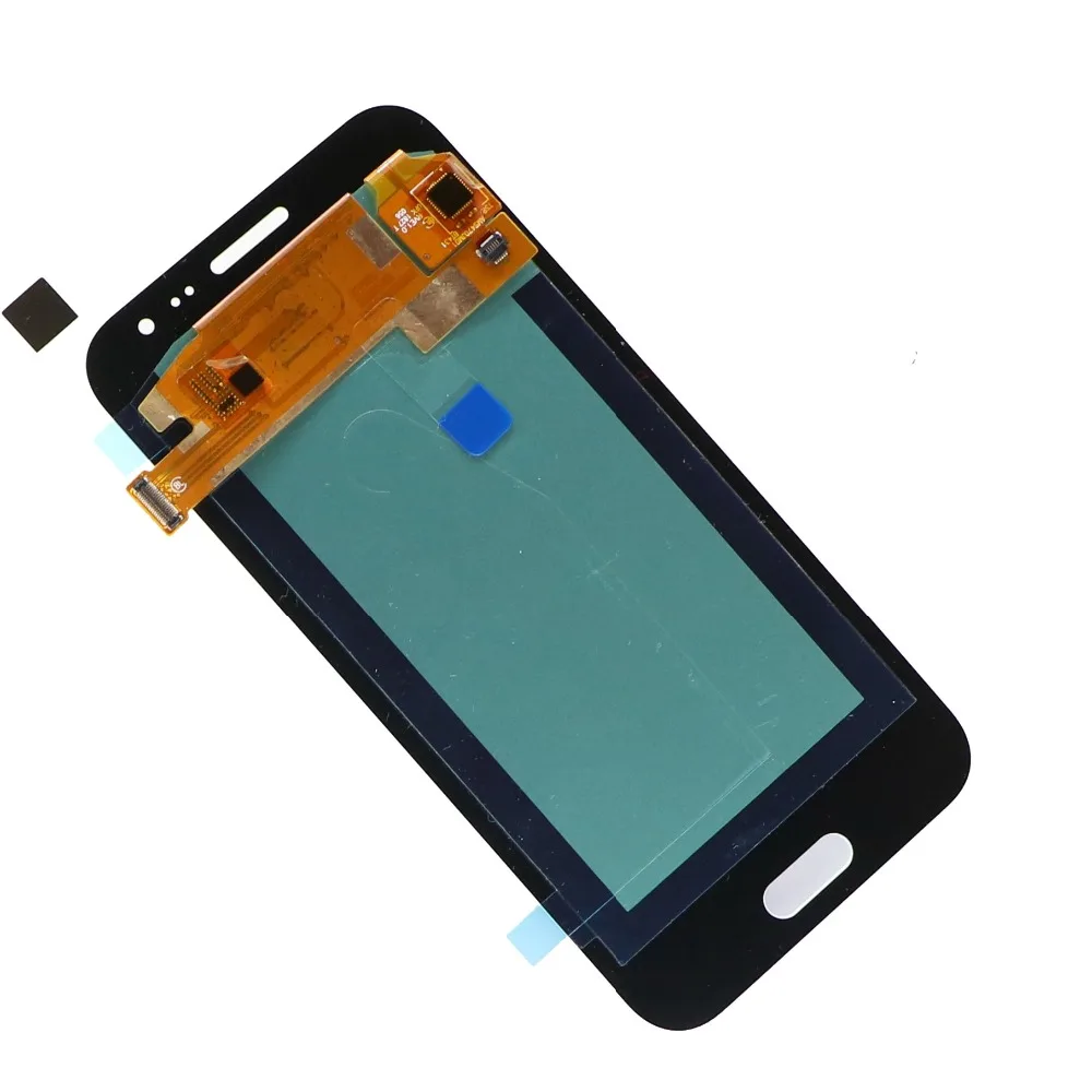 AMOLED для samsung Galaxy lcd J2 J200F J200M J200H ЖК-дисплей дигитайзер сенсорный экран компонент с регулировкой яркости