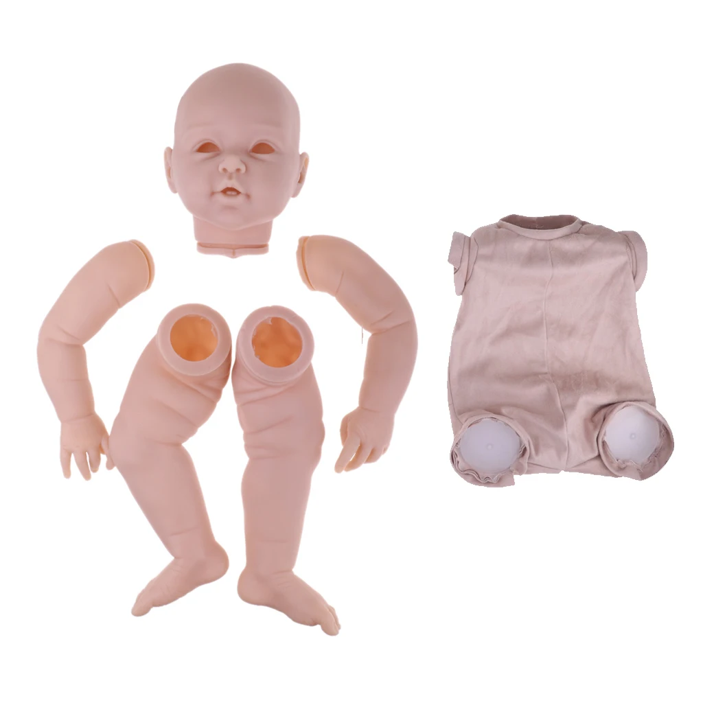Настоящее прикосновение Reborn Baby Mold ткань наборы тела моделирование малыш новорожденный проснувшись кукла, дети взрослый подарок