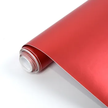 

Satin Car sticker Matte Bumper Exterior Metallic Roll Decor Bubble free