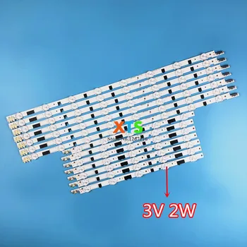 

10kits=140pcs LED strip For SamSung 40"TV D2GE-400SCA-R3 UA40F5500 2013SVS40F UE40F6400 D2GE-400SCB-R3 UE40F5000 UE40F5700 NEW