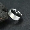 Vnox Classic Men Ring Stainless Steel Wedding Jewelry Horus Cross Casual Male Band 1