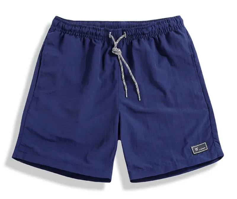 Летние мужские повседневные шорты с эластичной резинкой на талии, мужские Новые водонепроницаемые прочные Дышащие Модные повседневные шорты, мужские M-3XL