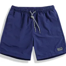 Летние мужские повседневные шорты с эластичной резинкой на талии, мужские Новые водонепроницаемые прочные Дышащие Модные повседневные шорты, мужские M-3XL