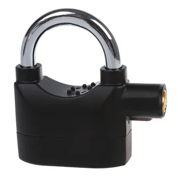 

Security Shed Garage Bike Motorbike Alarm Padlock Lock