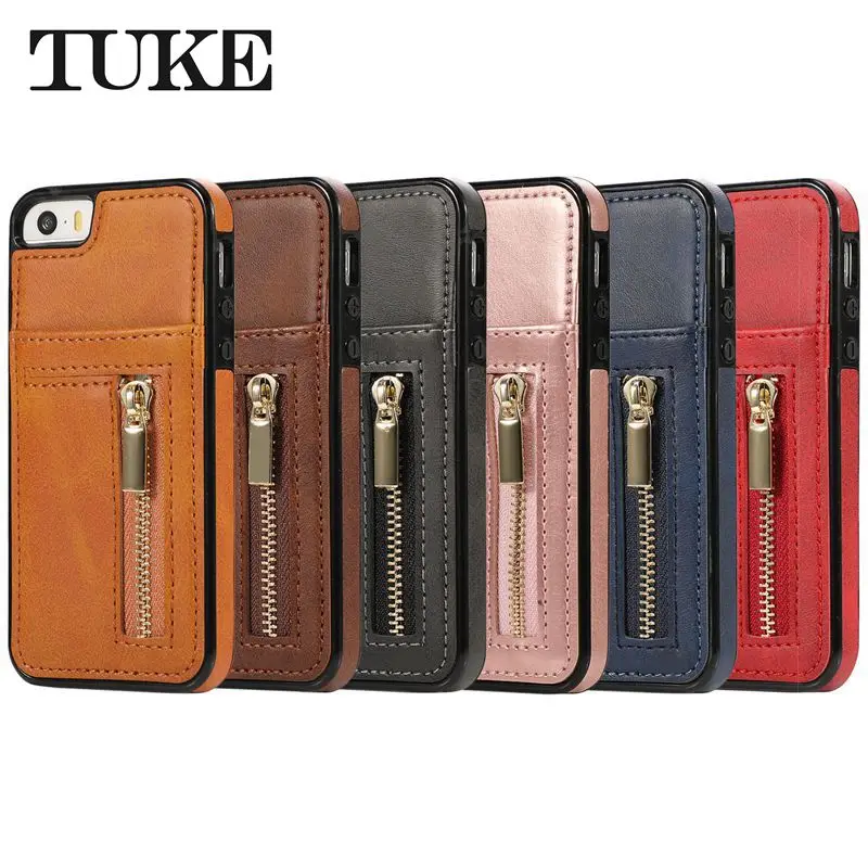 

For SamSung Galaxy Note 8 9 10 Pro S7 Edge S8 S9 S10 S10E Plus Fashion zipper Leather Phone Case Card Holder Wallet Cover