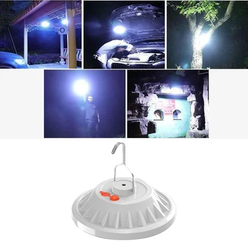 

Solar LED Bulbs Waterproof Emergency Night Light Market Light Camping Lamp